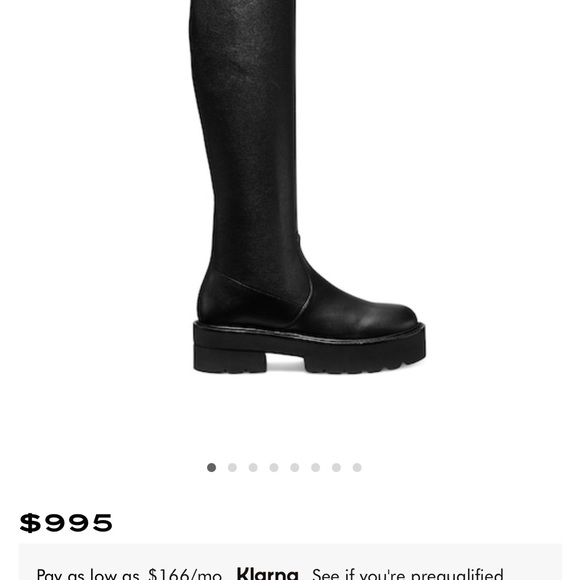 Brand new Stuart Weitzman Napa Leather Boots - Picture 2 of 5